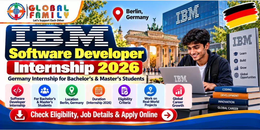 IBM Software Developer Internship 2026: Germany Internship for Bachelor’s & Master’s Students